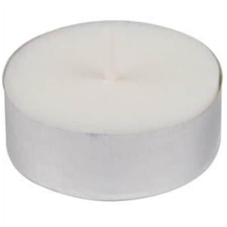 Manmade STE 5 Hour Burn Tealight Candle, White - 0.5 in. - 50 Per Pack MA1542776